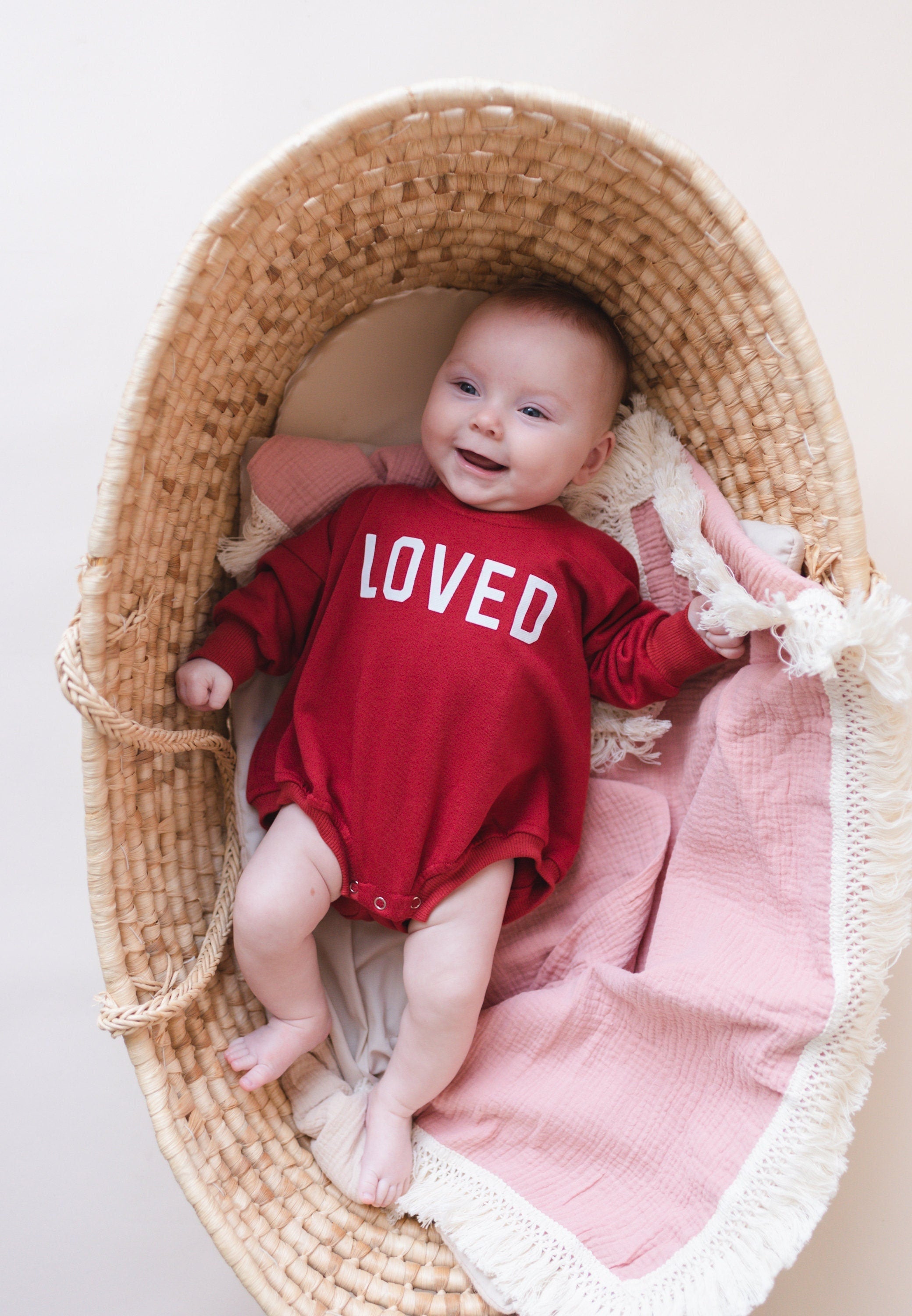 Loved Sweatshirt Romper - more colors